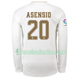 Camisolas de Futebol Real Madrid Marco Asensio 20 Equipamento Principal 2019/20 Manga Comprida